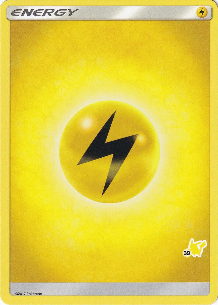 Lightning Energy (#39 Pikachu Stamped)