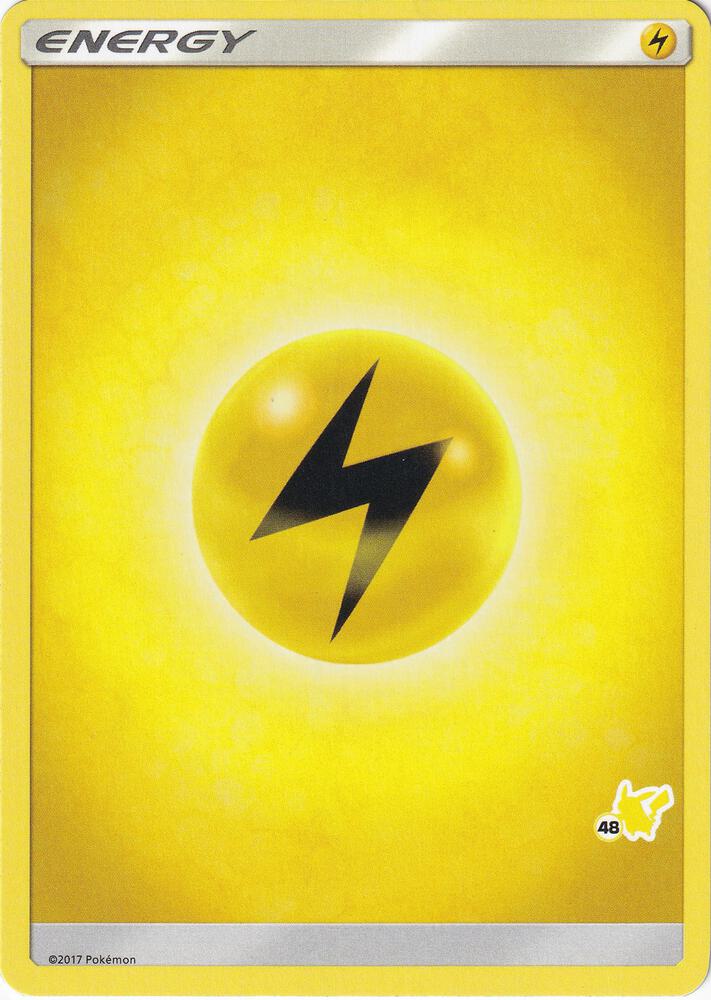 Lightning Energy (#48 Pikachu Stamped)