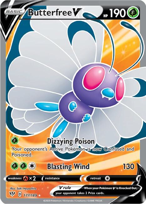 Butterfree V (Full Art) - Pokémon