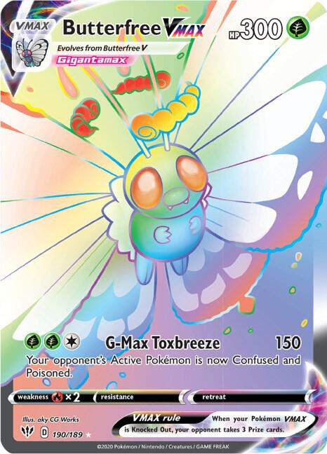 Butterfree VMAX (Secret) - Pokémon