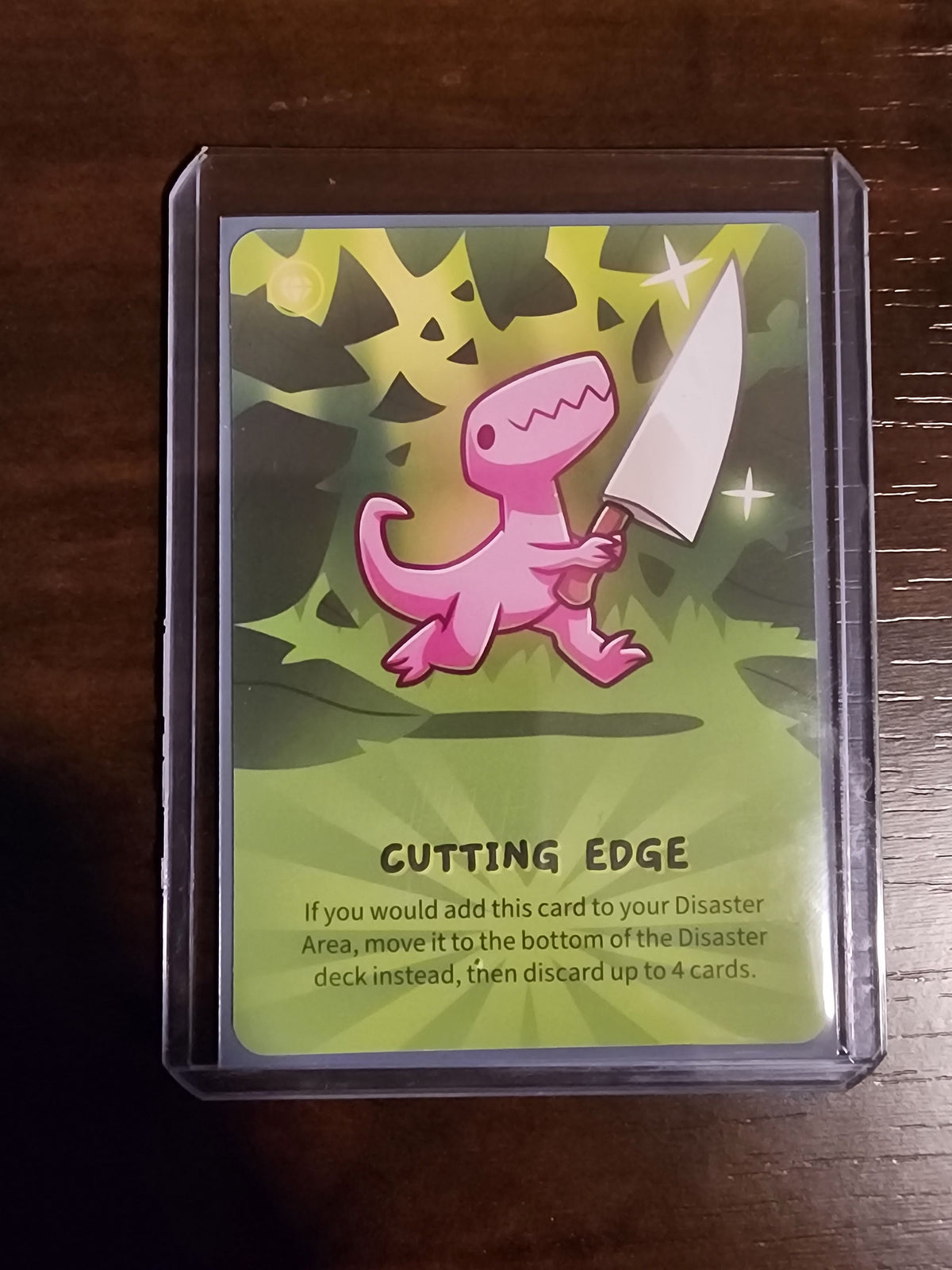 Happy Little Dinosaurs: Cutting Edge Promo Card
