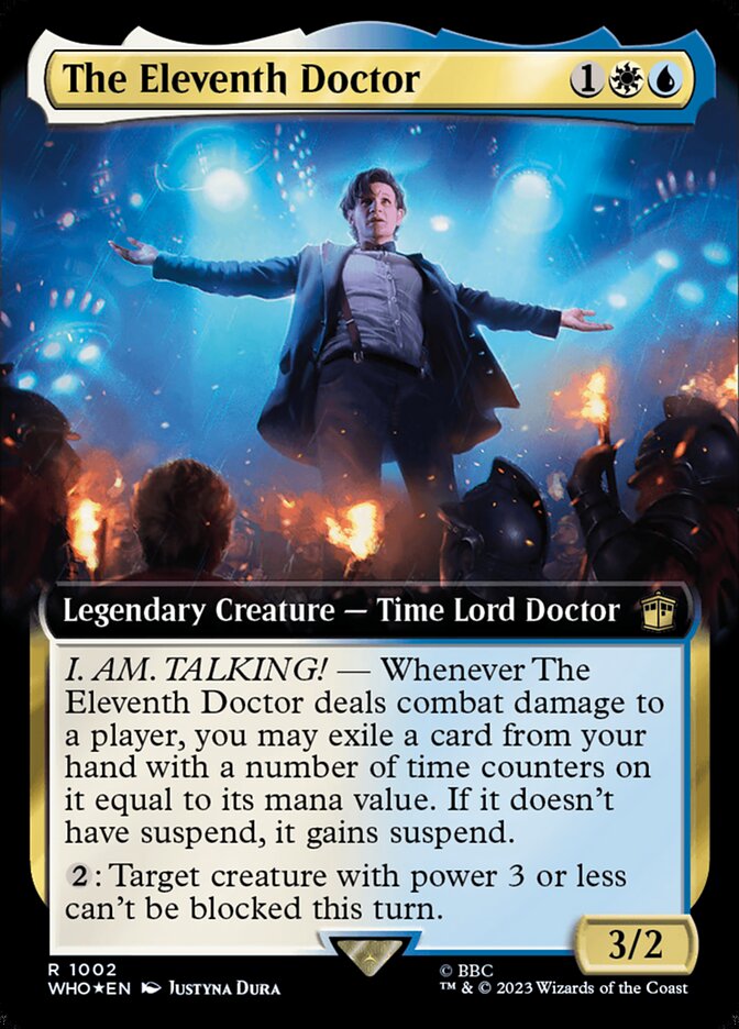 The Eleventh Doctor (Extended Art) (Surge Foil)
