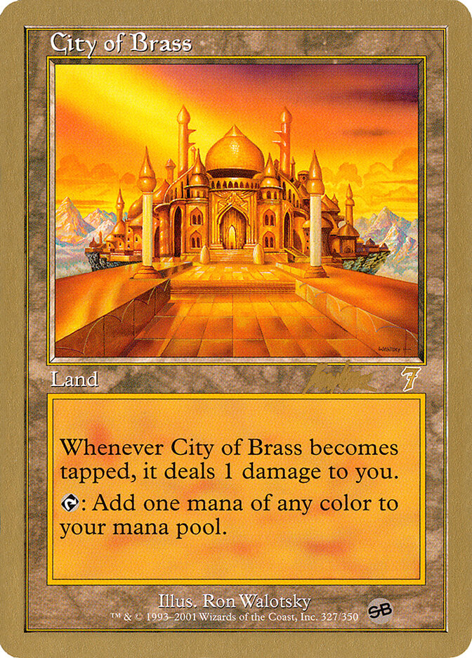 City of Brass - 2002 Brian Kibler (7ED) (SB)