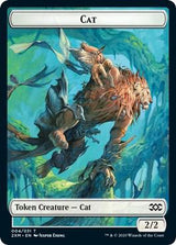 Cat // Copy Double-Sided Token - Magic: The Gathering