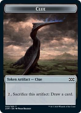 Clue // Plant Double-Sided Token