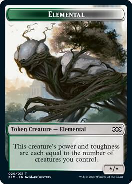 Elemental // Treasure Double-Sided Token