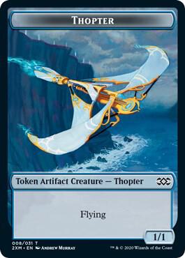 Thopter (008) // Wurm (030) Double-Sided Token