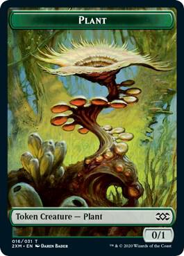 Plant // Saproling Double-Sided Token