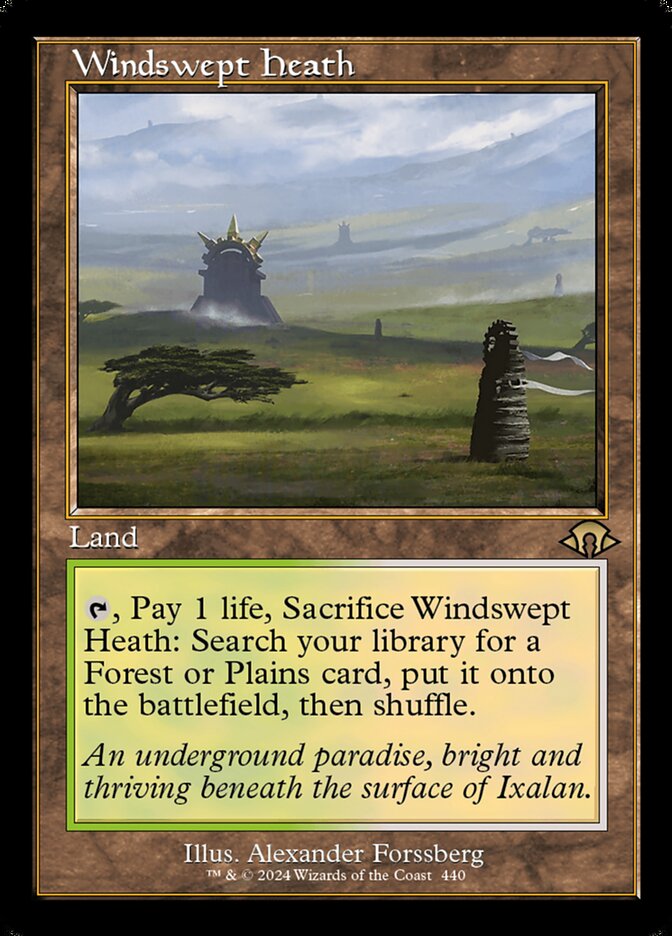 Windswept Heath (Retro Frame)