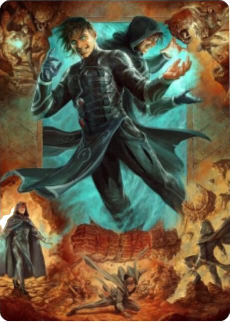 Jace, Mirror Mage Art Card (2/81)