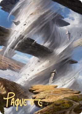 Plains Art Card (8/81) (Gold-Stamped Signature)
