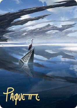Seachrome Coast Art Card (Gold-Stamped Signature)