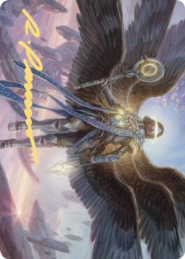 Angel of Destiny Art Card (Gold-Stamped Signature)