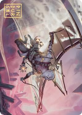 Kitesail Cleric Art Card (Gold-Stamped Signature)