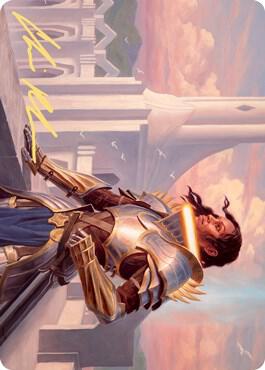 Tazri, Beacon of Unity Art Card (Gold-Stamped Signature)