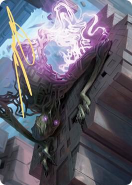 Skyclave Shade Art Card (Gold-Stamped Signature)
