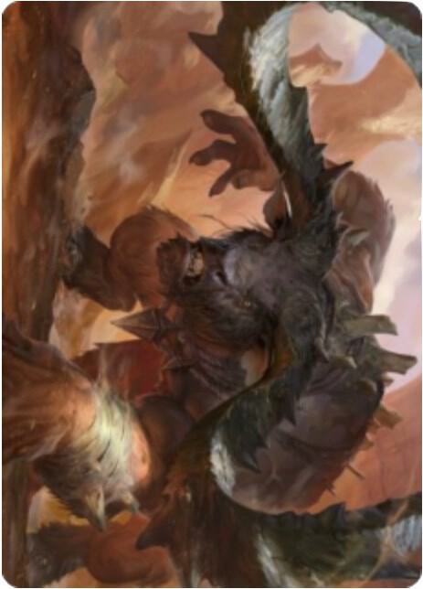 Moraug, Fury of Akoum Art Card