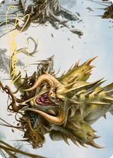 Canopy Baloth Art Card (Gold-Stamped Signature) - Magic: The Gathering