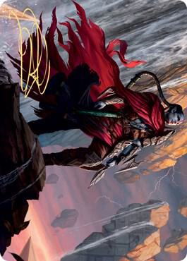 Anowon, the Ruin Thief Art Card (Gold-Stamped Signature)