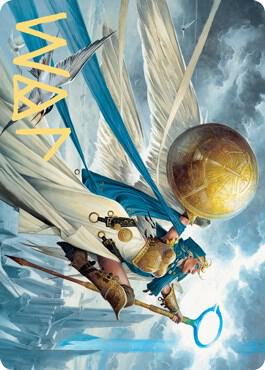 Linvala, Shield of Sea Gate Art Card (Gold-Stamped Signature)