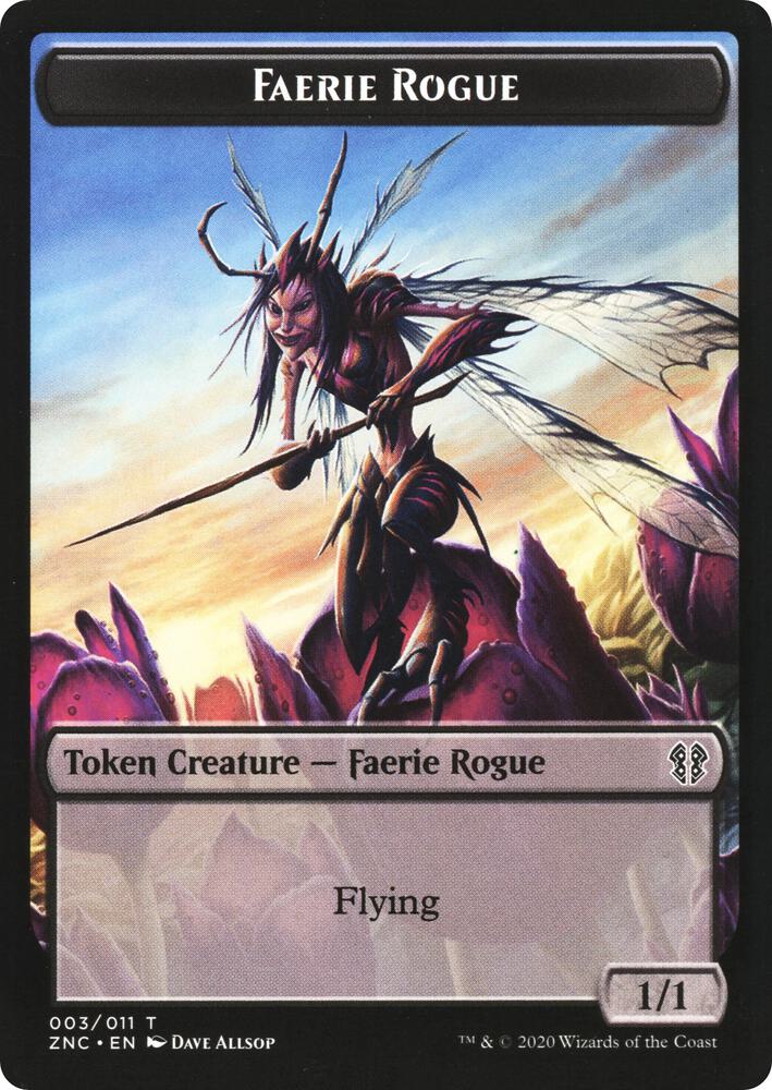 Faerie Rogue // Germ Double-Sided Token