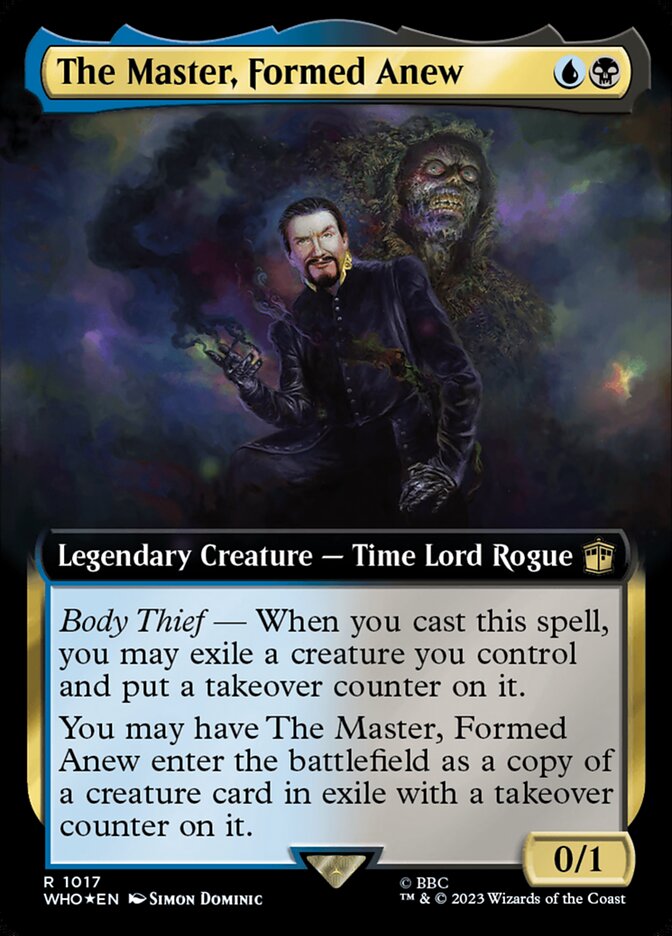 The Master, Formed Anew (Extended Art) (Surge Foil)