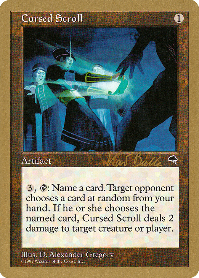 Cursed Scroll - 1999 Kai Budde (TMP)