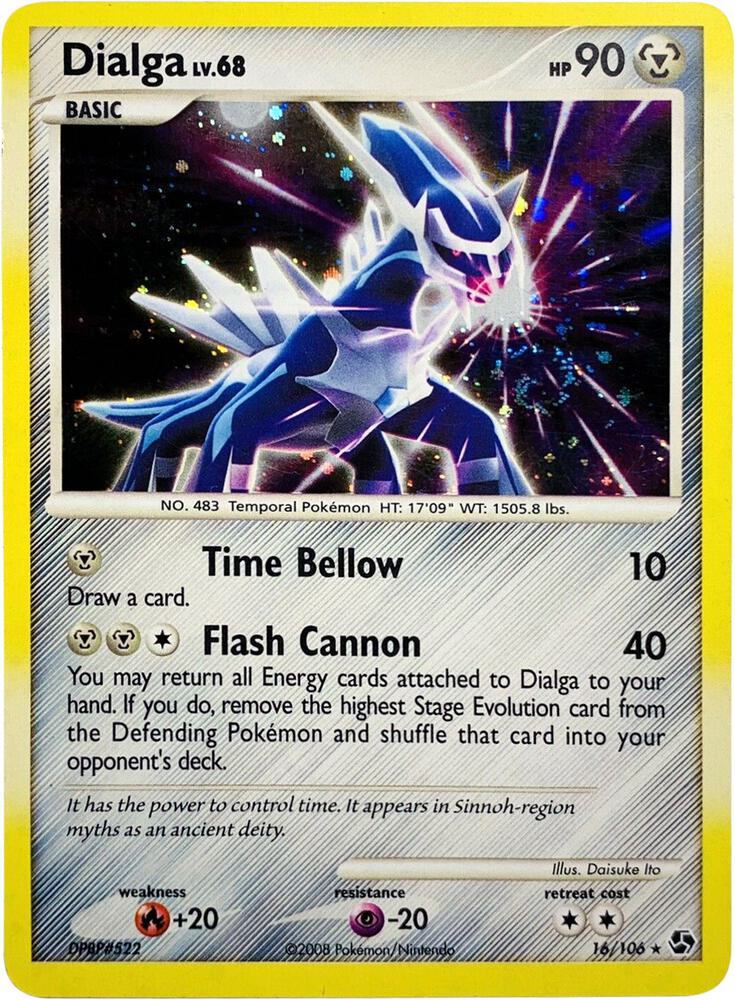Dialga - 16/106 (Cosmos Holo)