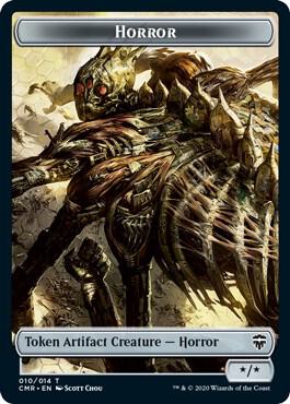Horror // Zombie Double-Sided Token