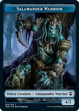 Salamander Warrior // The Monarch Double-Sided Token