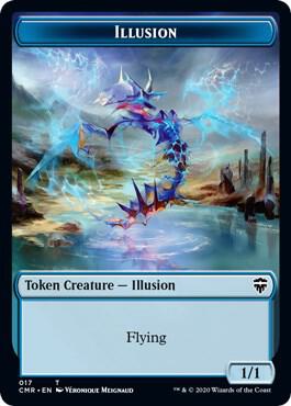 Illusion // Saproling Double-Sided Token