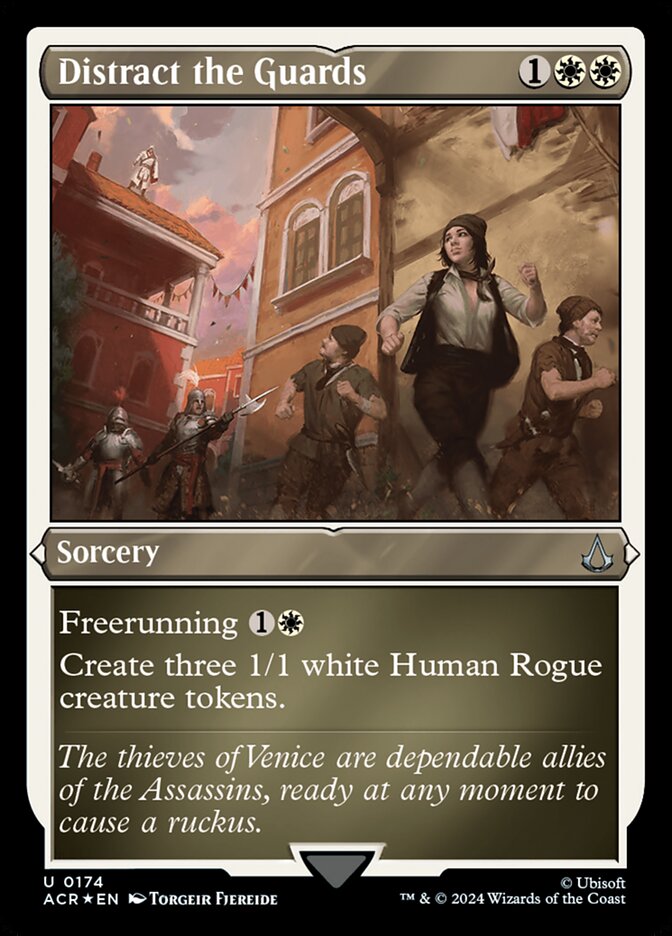Distract the Guards (Foil Etched)