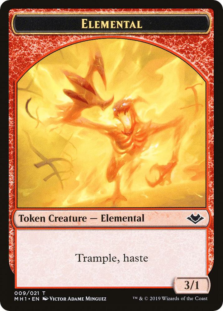 Elemental (009) // Goblin Double-Sided Token