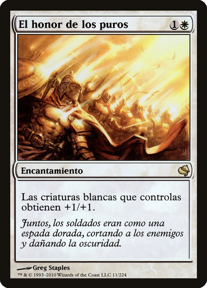 Honor of the Pure (Spanish) - "El honor de los puros"
