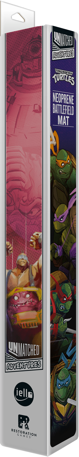 Unmatched Adventures: Teenage Mutant Ninja Turtles – Neoprene Battlefield Mat