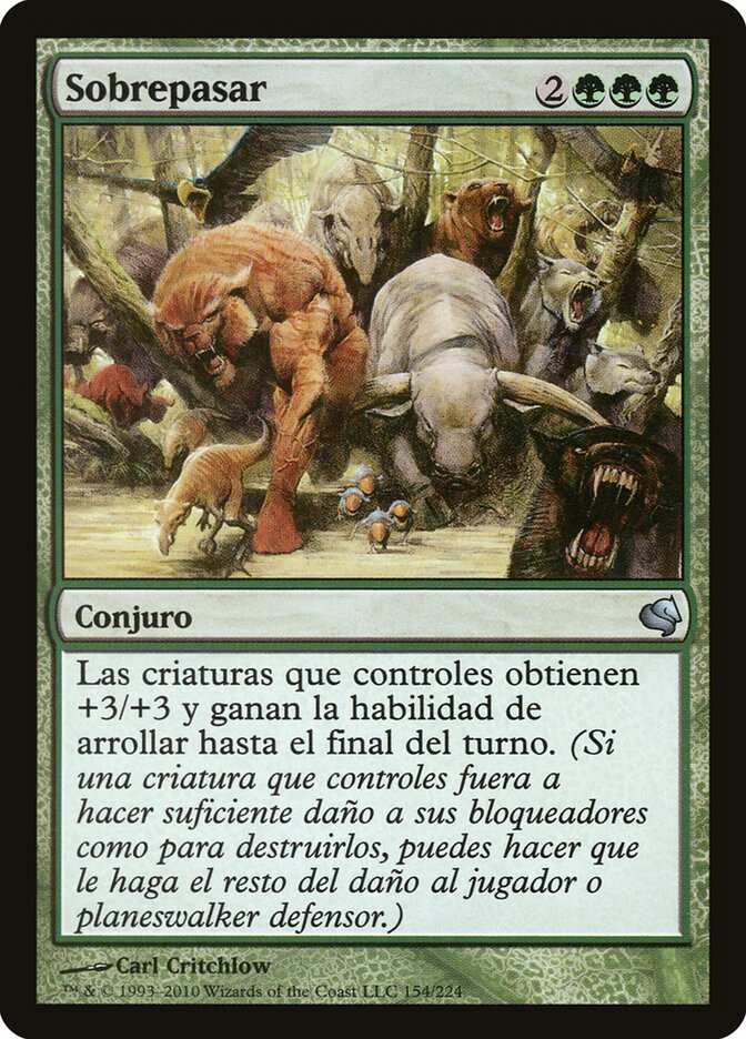 Overrun (Spanish) - "Sobrepasar"