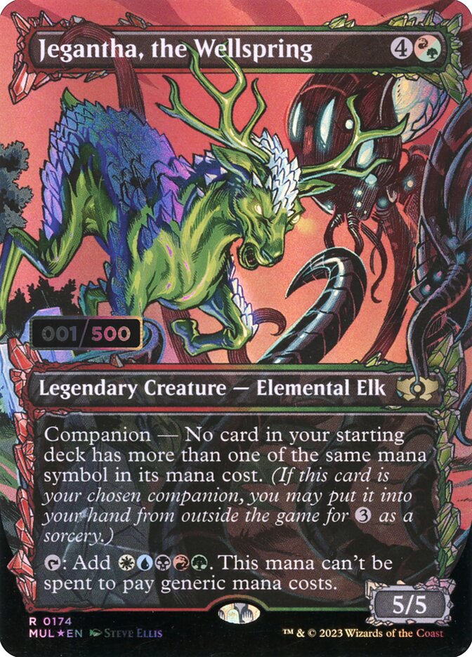 Jegantha, the Wellspring (Serial Numbered)