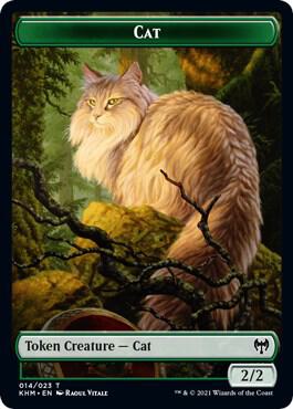 Cat Token - Magic: The Gathering