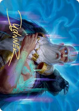Alrund, God of the Cosmos Art Card (Gold-Stamped Signature)