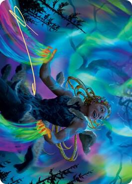 Esika, God of the Tree Art Card (Gold-Stamped Signature)
