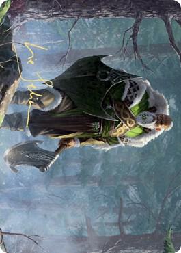 Fynn, the Fangbearer Art Card (Gold-Stamped Signature)