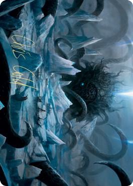 Icebreaker Kraken Art Card (Gold-Stamped Signature)