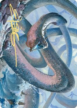 Koma, Cosmos Serpent Art Card (60/81) (Gold-Stamped Signature)