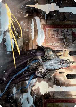 Narfi, Betrayer King Art Card (Gold-Stamped Signature)