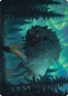 Sarulf, Realm Eater Art Card