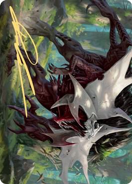 Vorinclex, Monstrous Raider Art Card (54/81) (Gold-Stamped Signature)