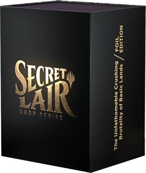 Secret Lair Drop: The Unfathomable Crushing Brutality of Basic Lands - Traditional Foil Edition