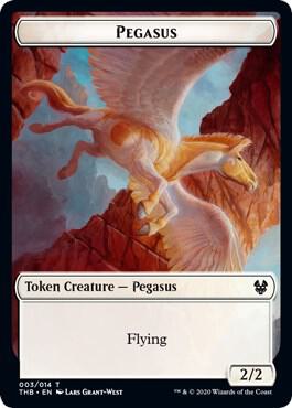 Pegasus // Wall Double-Sided Token (Challenger 2021)