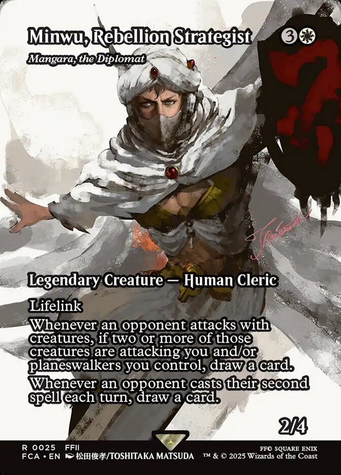 Minwu, Rebellion Strategist - Mangara, the Diplomat (Showcase)
