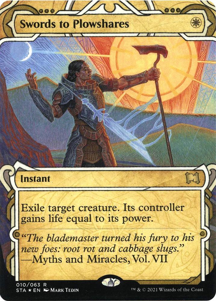 Swords to Plowshares (Foil Etched)